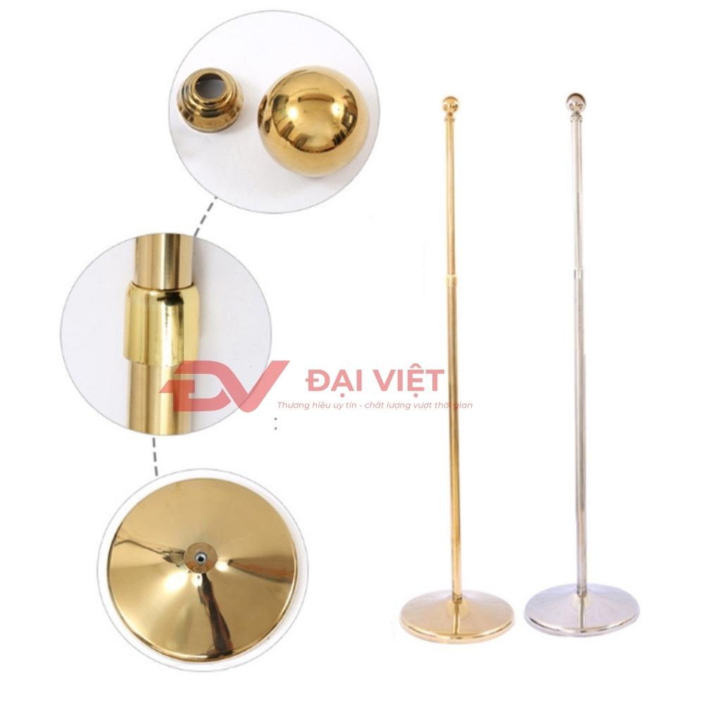các bộ phận của cột cờ để bàn