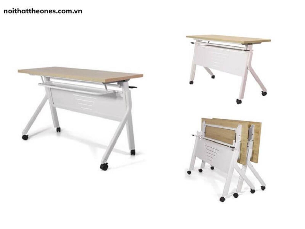 4 Mẫu Bàn Gập Chân Sắt Tiện Lợi Khi Sử Dụng