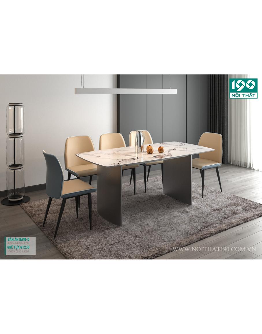 Bộ bàn ăn BA10, Ghế tựa GT236
