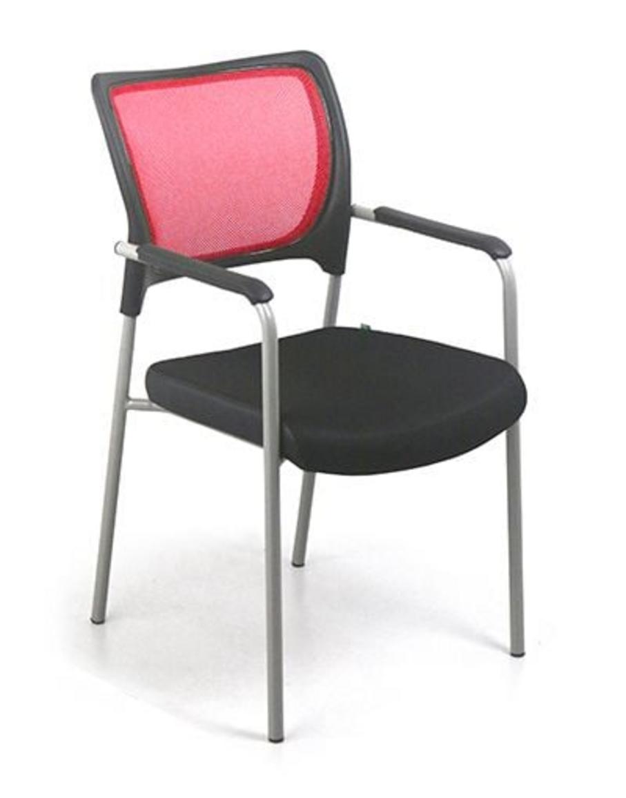 Chân ghế cố định chống trượt tạo sự an toàn và ổn định.