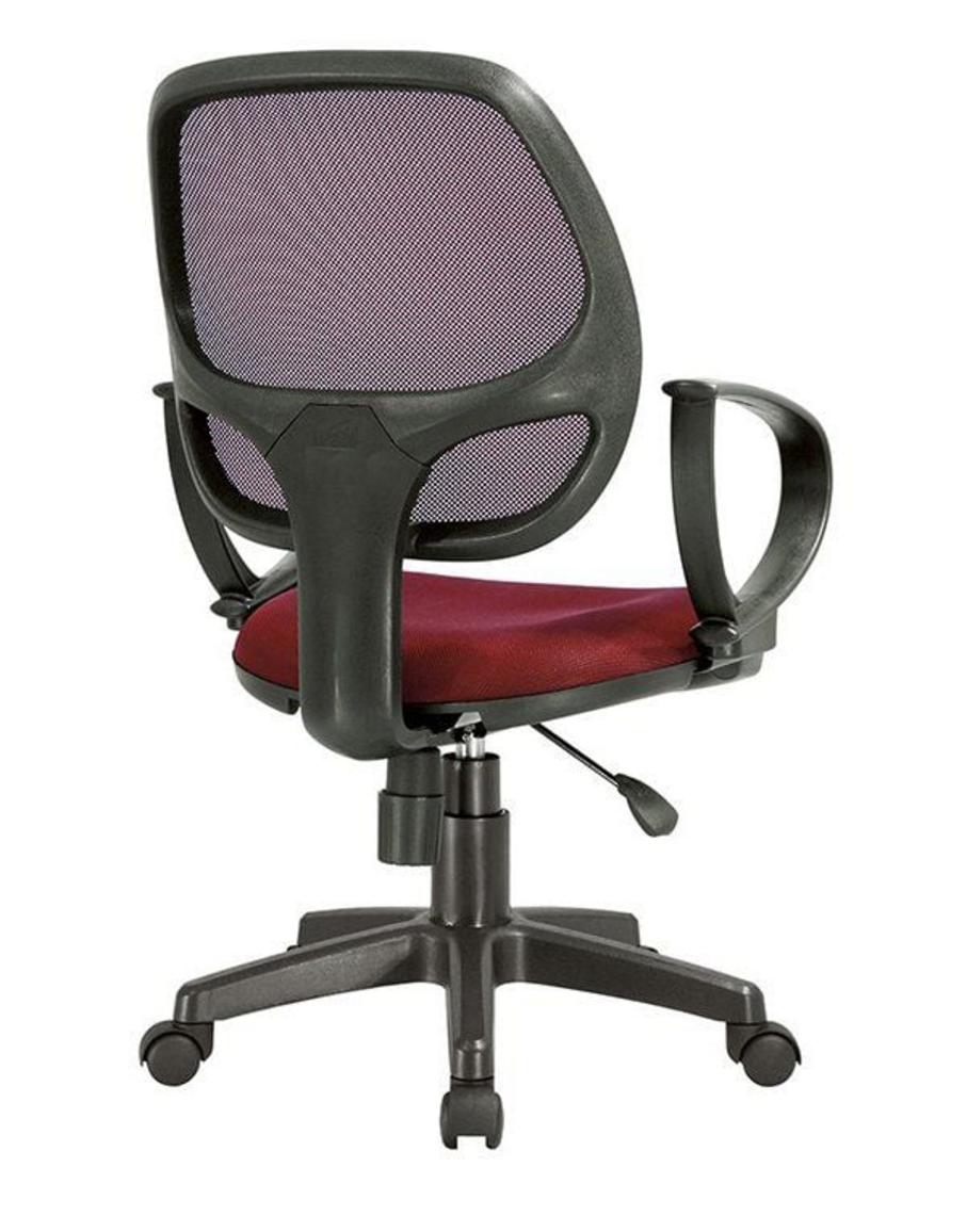 Chân ghế đế sao với bánh xe xoay 360 độ di chuyển linh hoạt.