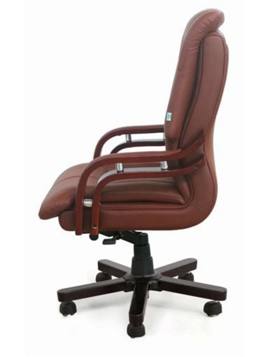 Chân thép ốp gỗ tạo nên sự kết hợp hoàn hảo giữa độ bền và thẩm mỹ cho ghế XOay GX504.