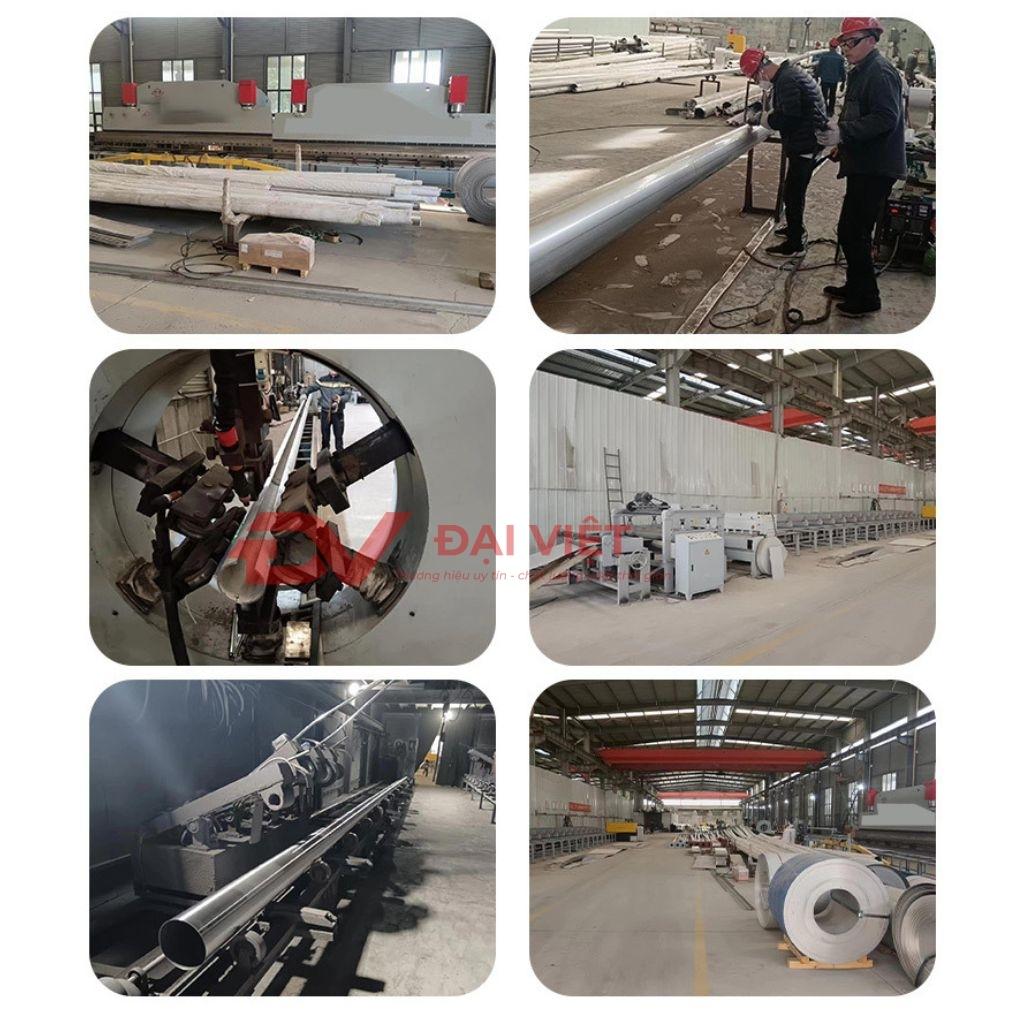 với quy trình gia công tại cơ khí Đại Việt