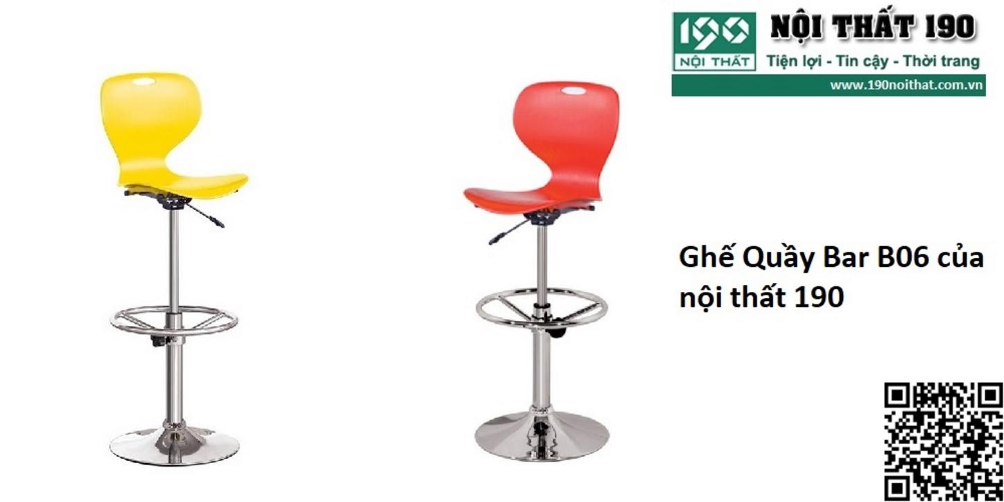 Ghế quầy bar nội thất 190 mã B06