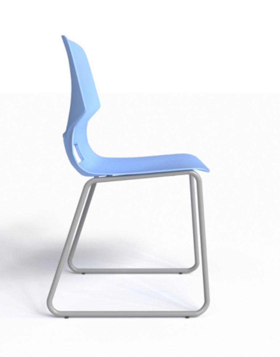 Màu sắc pastel dịu mắt của Ghế tựa GT248C mang đến không gian sống động và thân thiện.