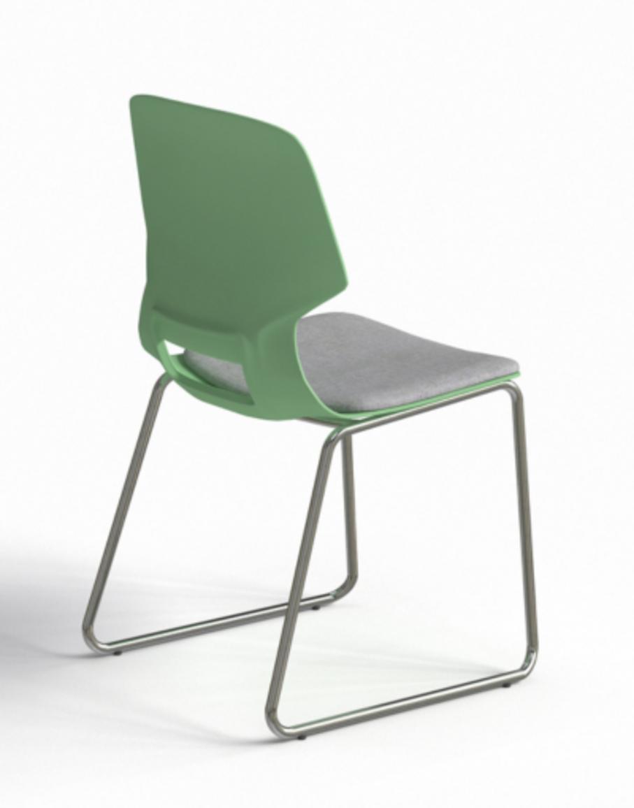 Ghế tựa GT248D với kiểu dáng thanh lịch phù hợp nhiều không gian.