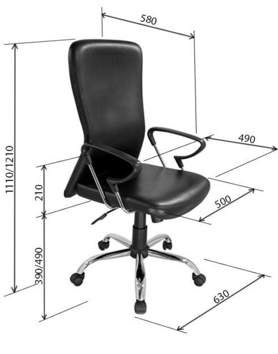 Ghế xoay GX11D-M nổi bật với thiết kế lưng cao và da PU cao cấp tạo sự thoải mái.