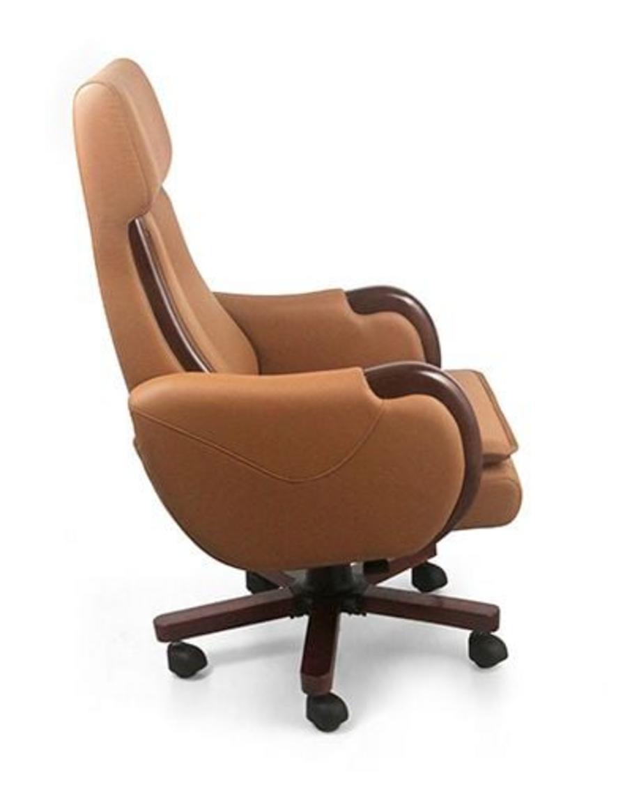 Da PU cao cấp và thiết kế tinh tế tạo nên sự sang trọng cho Ghế xoay GX2310.