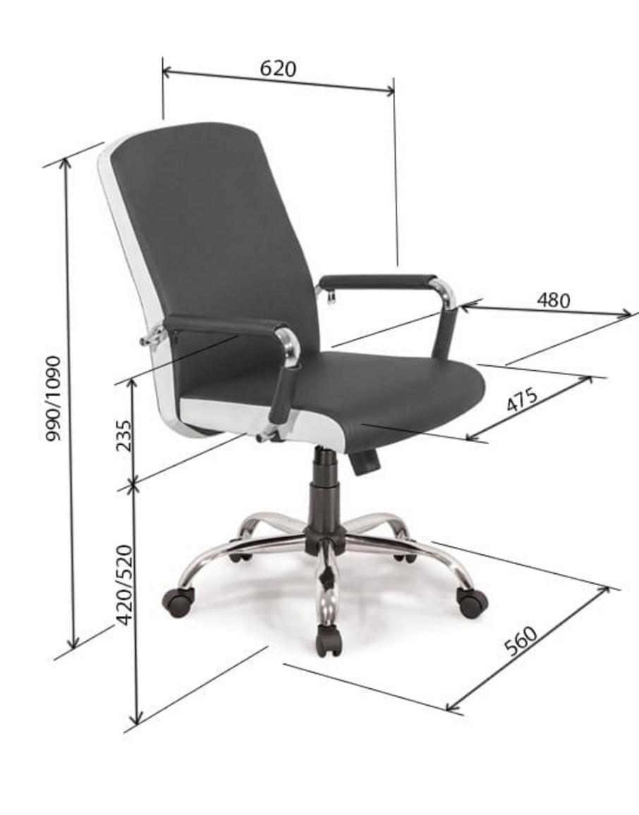 Ghế xoay GX308-M với thiết kế sang trọng và hiện đại, phù hợp không gian văn phòng.