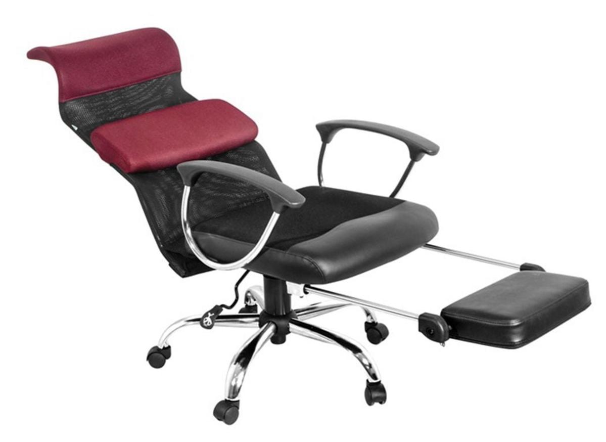 Lưng ghế lưới thoáng khí giúp tăng sự thông thoáng và dễ chịu khi ngồi lâu.