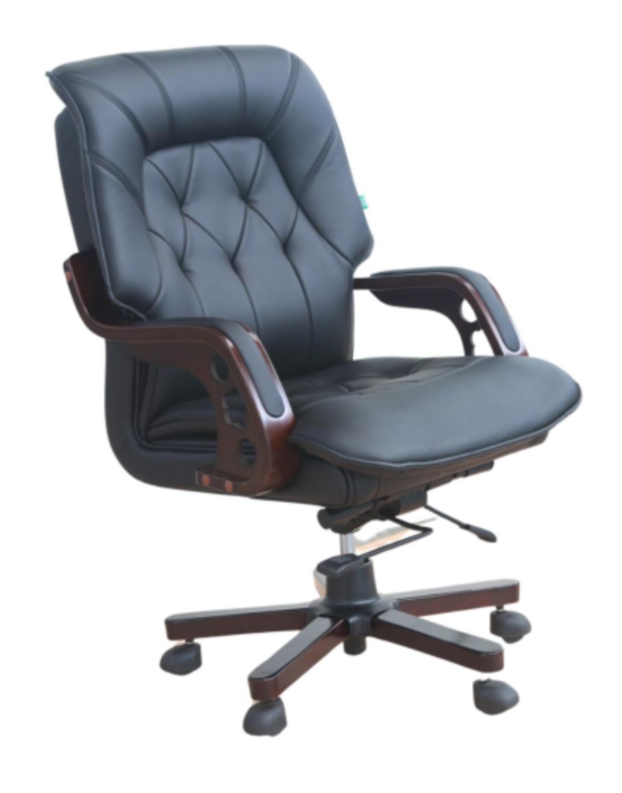 Ghế xoay GX505 với thiết kế sang trọng và chất liệu cao cấp, hoàn hảo cho văn phòng lãnh đạo.