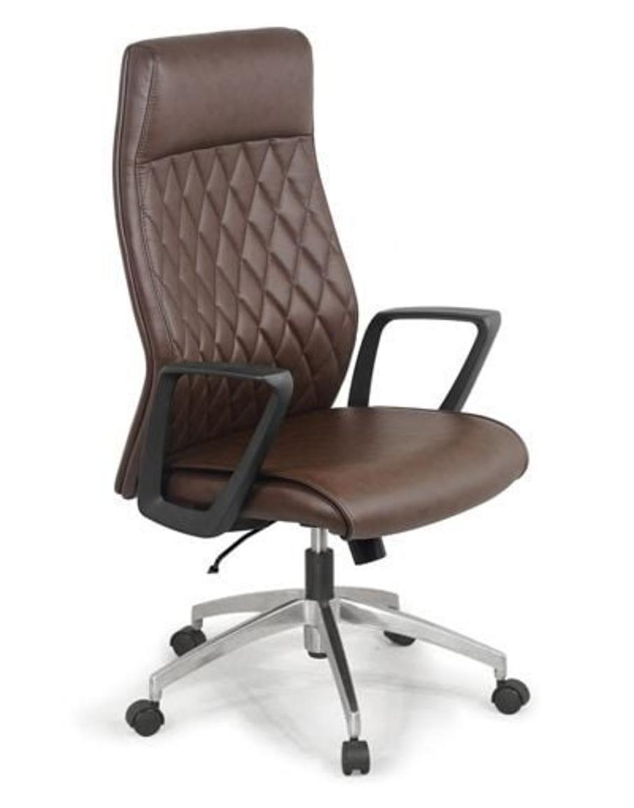 Hình ảnh tổng quan ghế xoay GX405B- HK thể hiện thiết kế sang trọng và hiện đại.