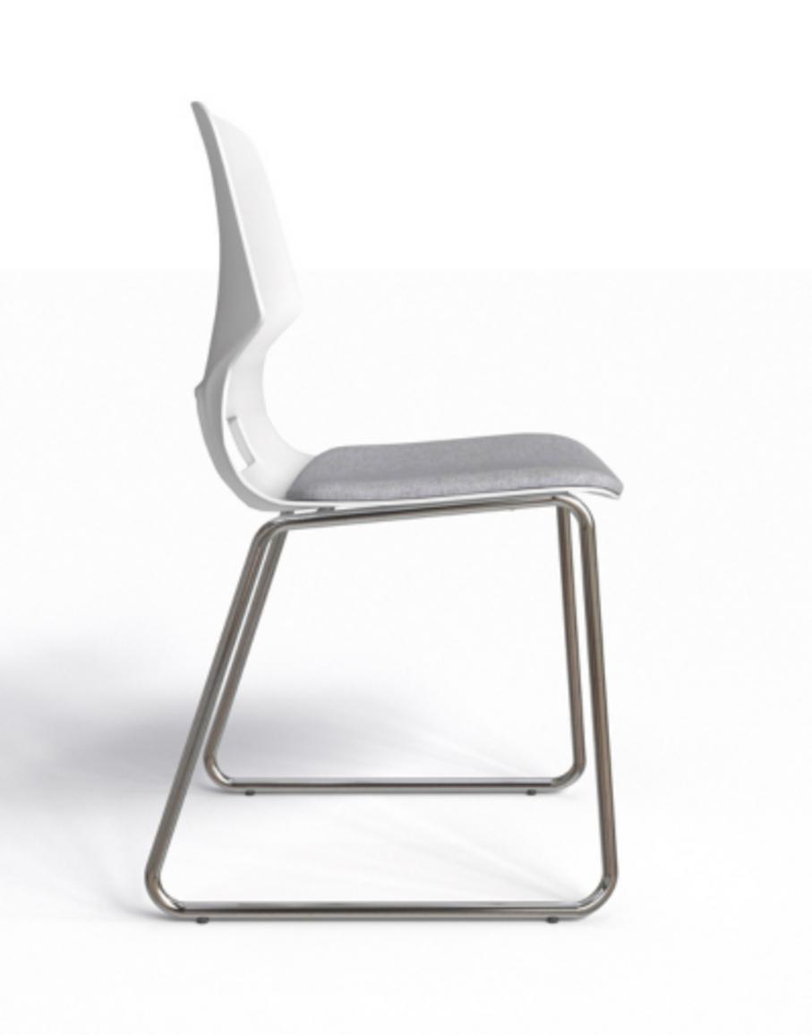 Khung chân sắt mạ Ni-Cr bền bỉ, chống gỉ sét của Ghế tựa GT248D.