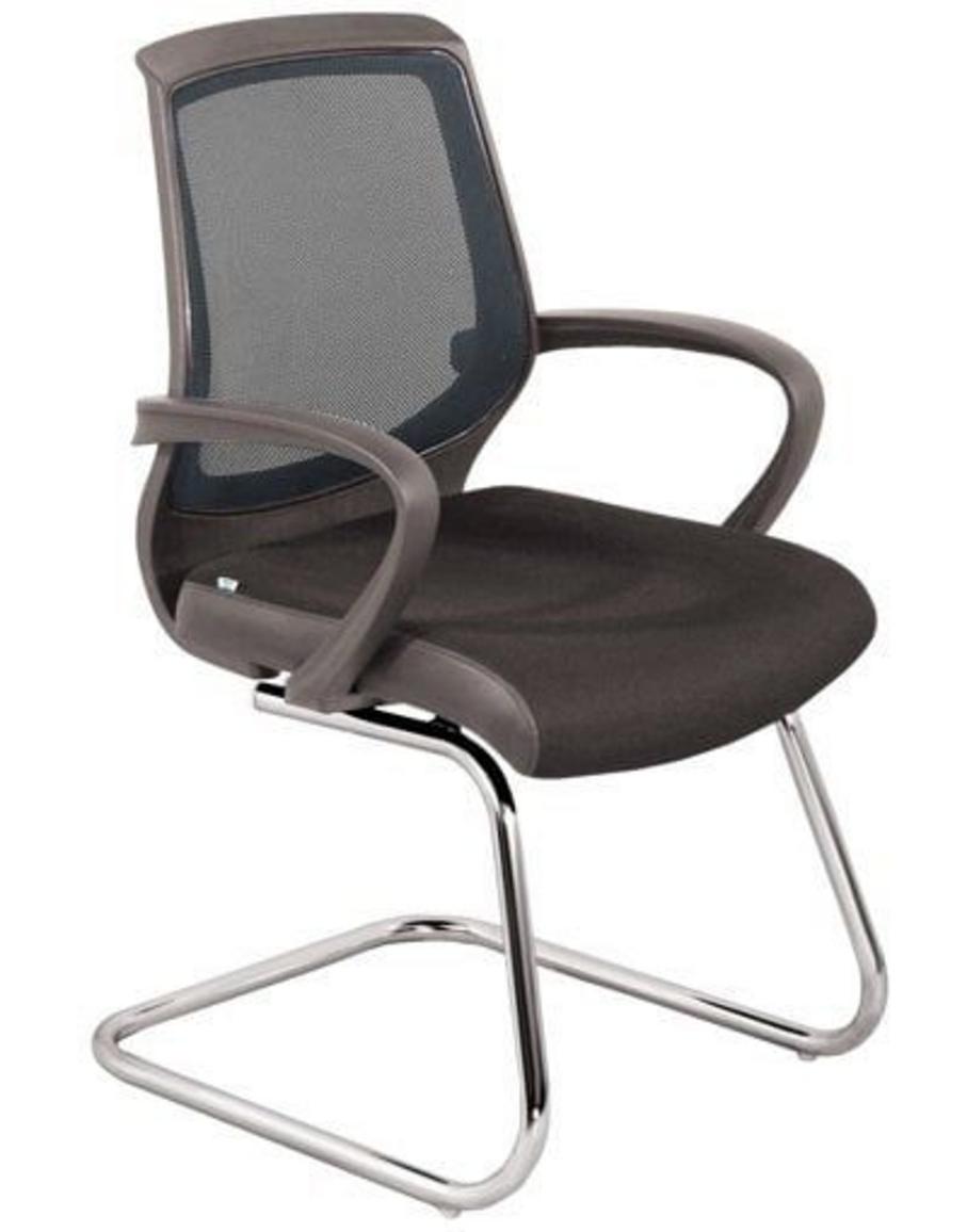 Lưng ghế lưới thoáng khí, khung nhựa đàn hồi cao cấp.