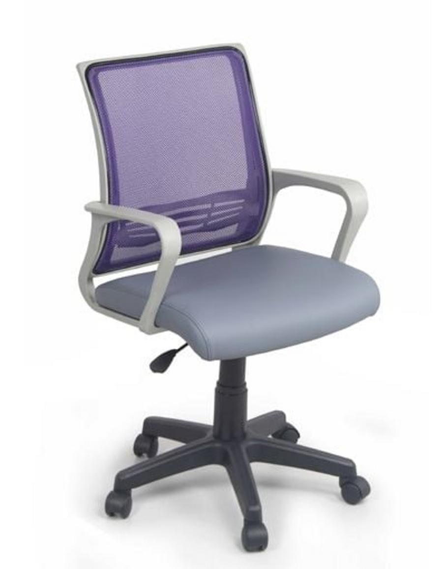 Ảnh chi tiết phần lưng lưới thoáng khí của ghế, minh họa sự thoải mái và hỗ trợ sức khỏe cho người dùng.