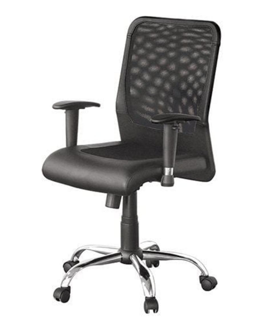 Lưng lưới viền da thoáng khí mang đến sự thoải mái suốt cả ngày.