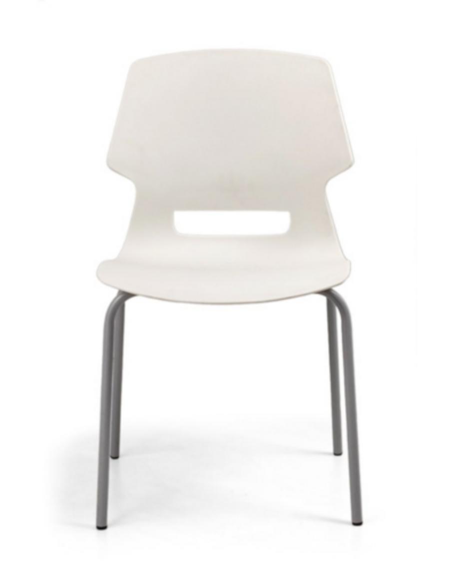 Mặt ngồi và lưng nhựa nguyên khối tiện lợi cho vệ sinh