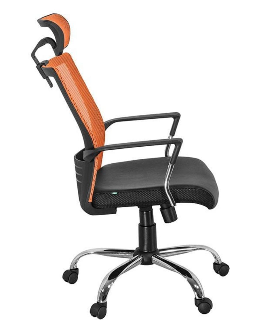 Tay nhựa đúc cao cấp tạo điểm nhấn thời trang và bền bỉ trên Ghế xoay GX402B-N.