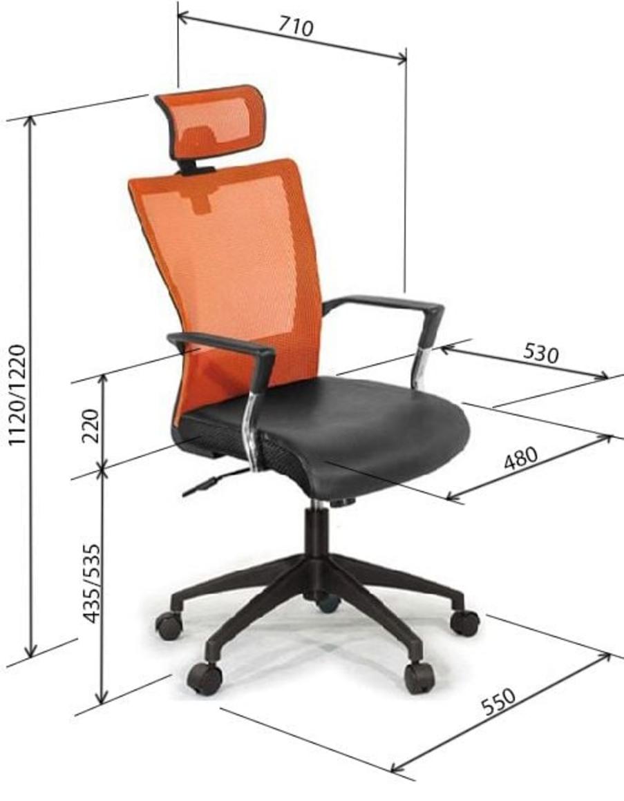 Piston điều chỉnh khí nén giúp tùy chỉnh chiều cao ghế dễ dàng và chính xác.