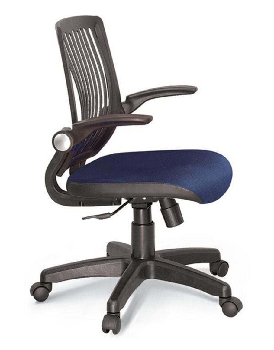 Tay ghế linh hoạt, có thể gập 90 độ để tối ưu không gian.