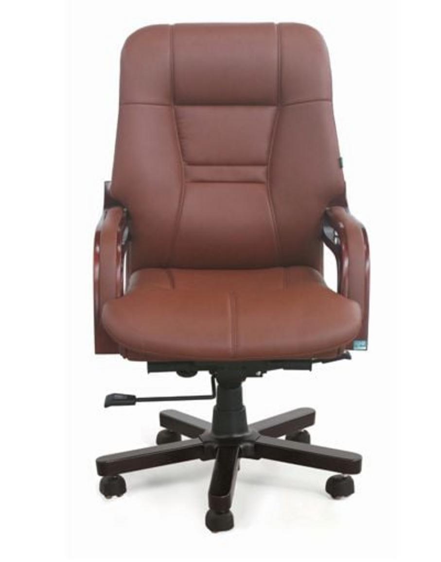 Chất liệu da công nghiệp PU cao cấp mang lại vẻ đẹp tinh tế và cảm giác thoải mái cho Ghế xoay GX504.