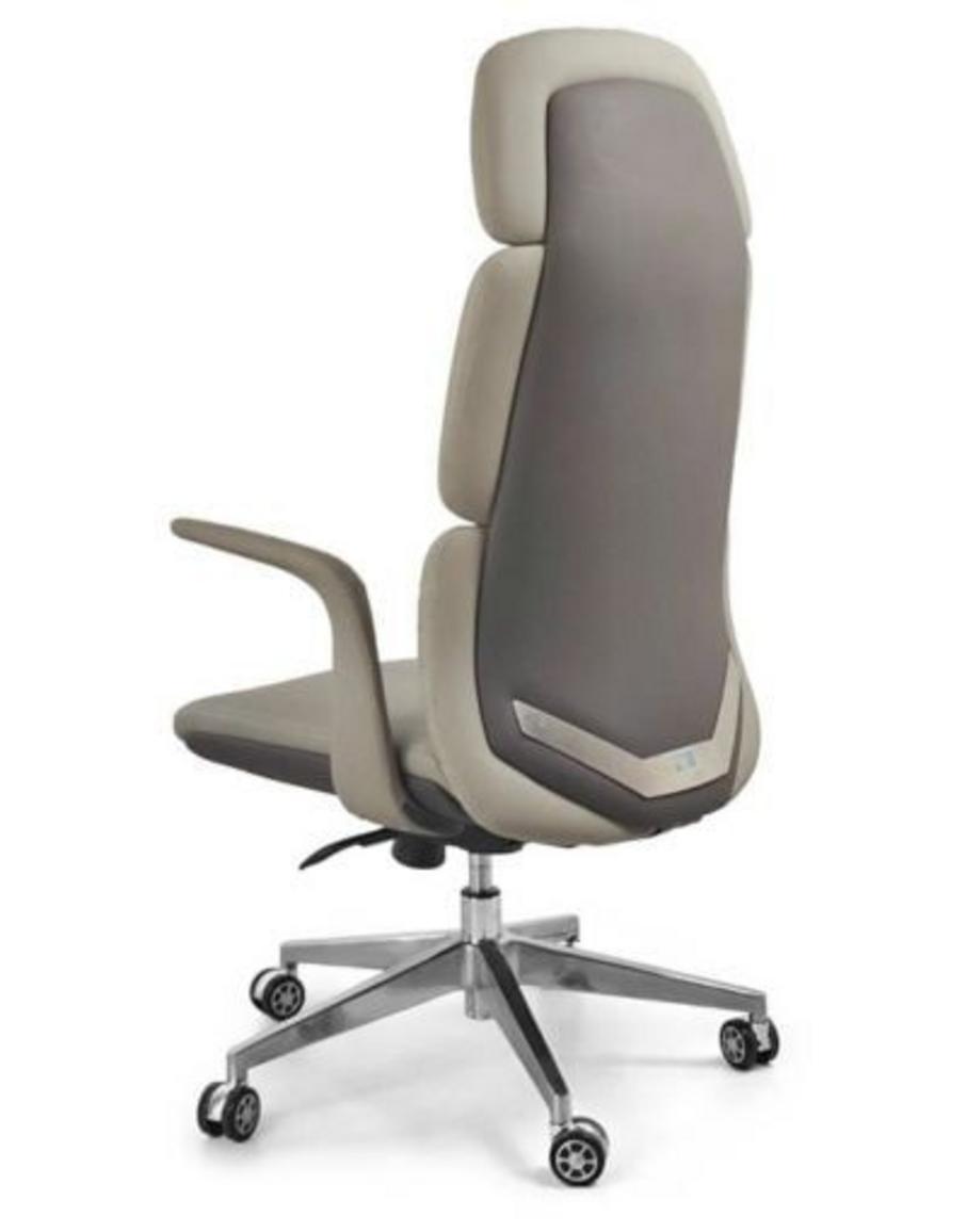 Ghế xoay GX254-HK với lưng cao bọc da công nghiệp cao cấp.