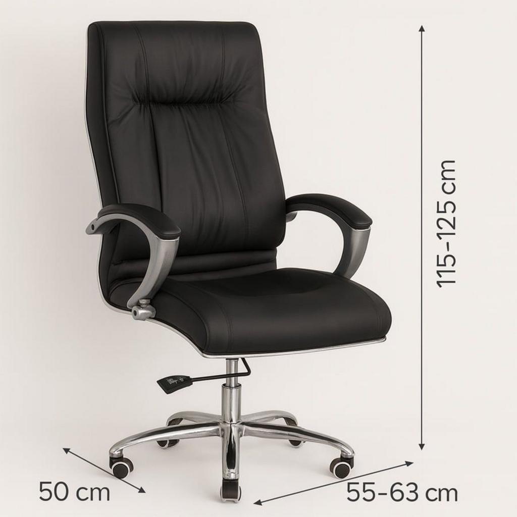 Cơ chế điều chỉnh độ cao và góc ngả giúp người dùng dễ dàng tùy chỉnh ghế theo nhu cầu cá nhân.