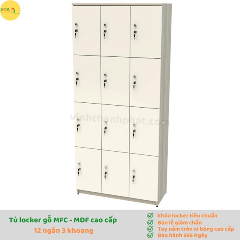 Bảng tên giúp nhận diện và quản lý locker chính xác.