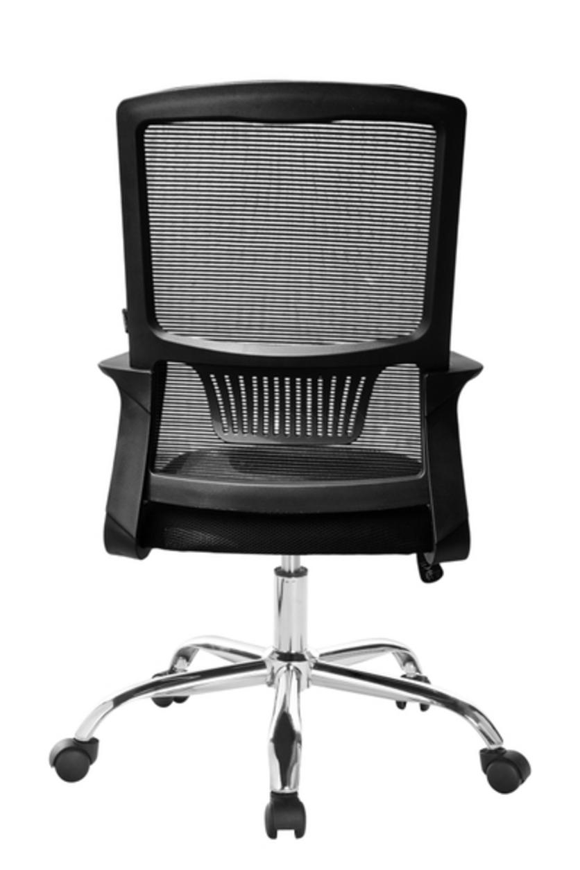 Bánh xe nhựa nylon giúp di chuyển ghế linh hoạt, êm ái.