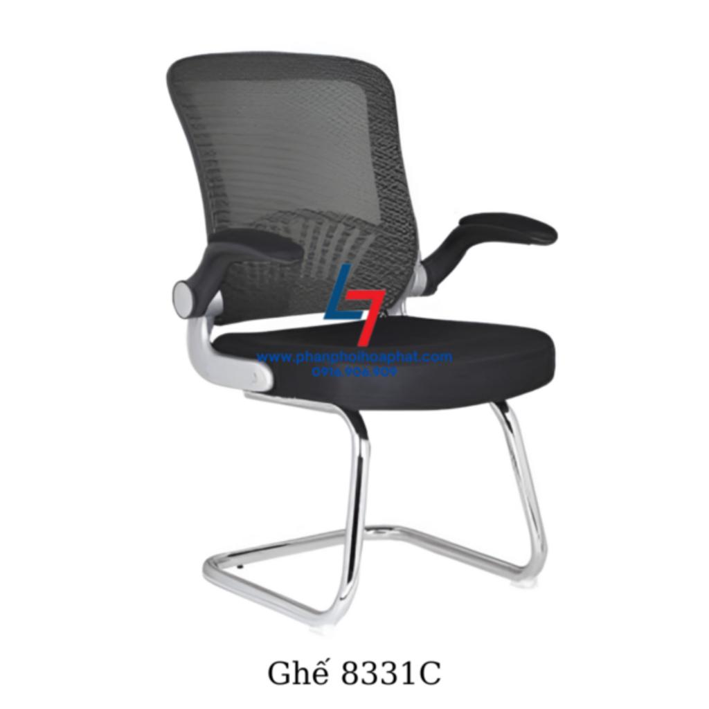 Bánh xe PU viền xám giúp di chuyển nhẹ nhàng và bảo vệ sàn nhà.