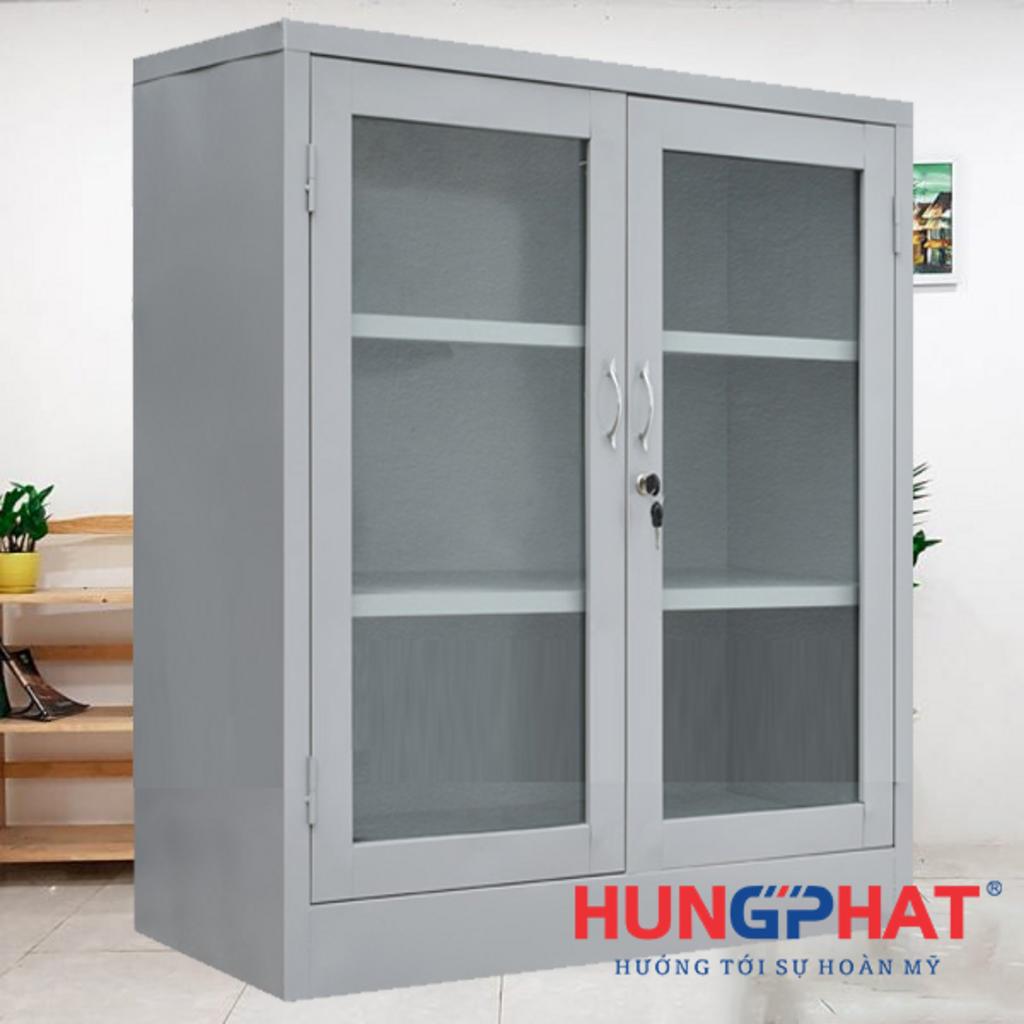 Sơn tĩnh điện dễ làm sạch; chân cao su giúp cố định và giảm rung.