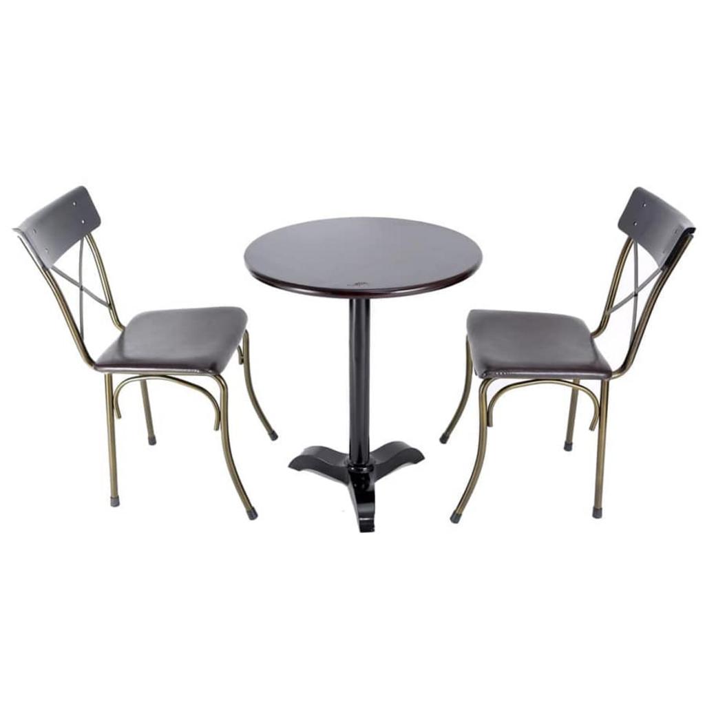 Hình ảnh nổi bật của Bộ bàn ghế Fansipan kite 03( 1 bàn 2 ghế) với thiết kế sang trọng và màu sắc tự nhiên.