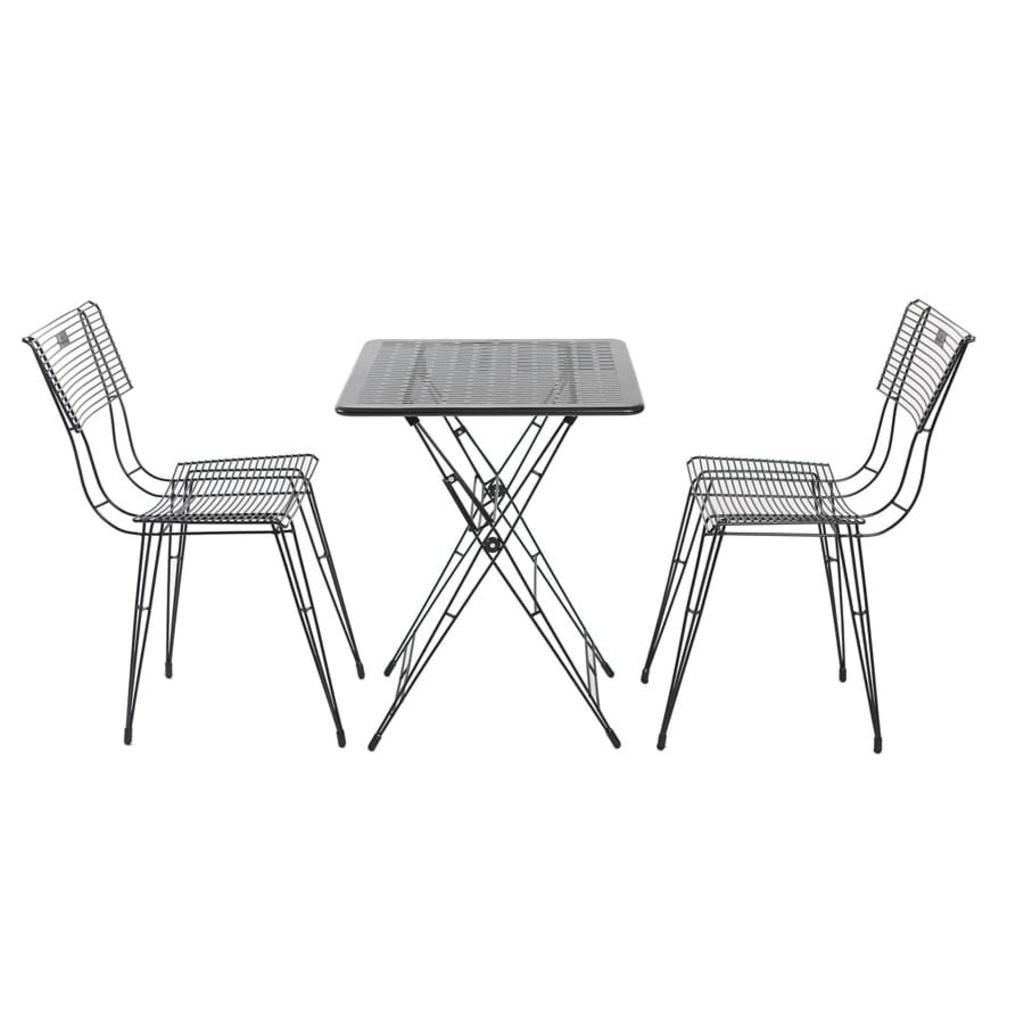 Bộ Bàn ghế Fansipan Kite sắt 01 - Thiết kế gọn nhẹ, bền bỉ và tiện lợi cho không gian ngoài trời.