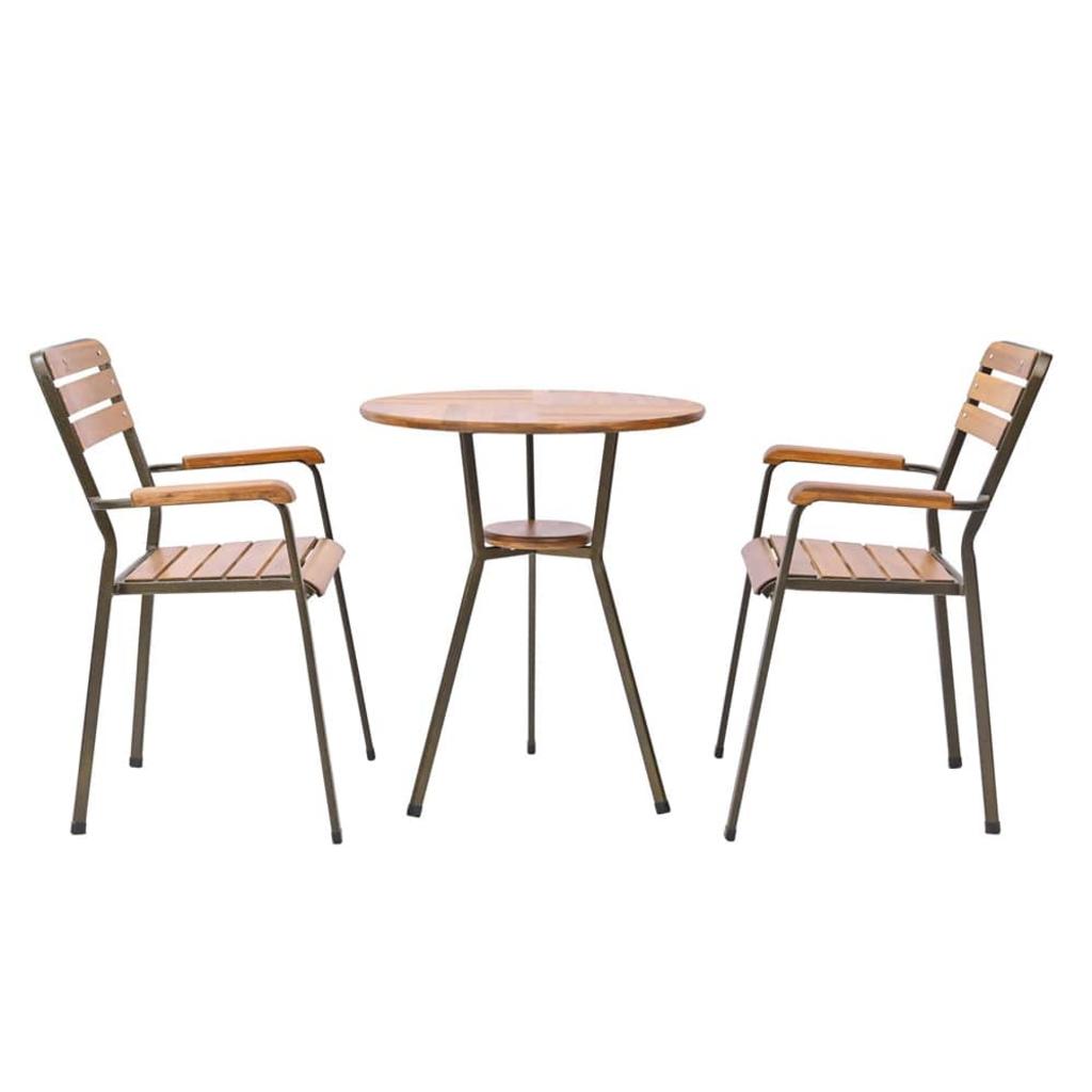 Bộ bàn ghế Fansipan Moon 3 ( 1 bàn 2 ghế)