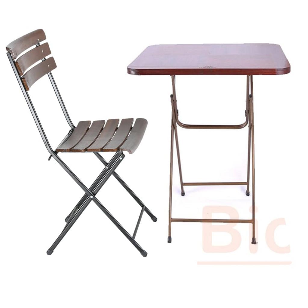 Bộ bàn ghế Fansipan patio 02 - Thiết kế gọn gàng và bền đẹp cho không gian ngoài trời.