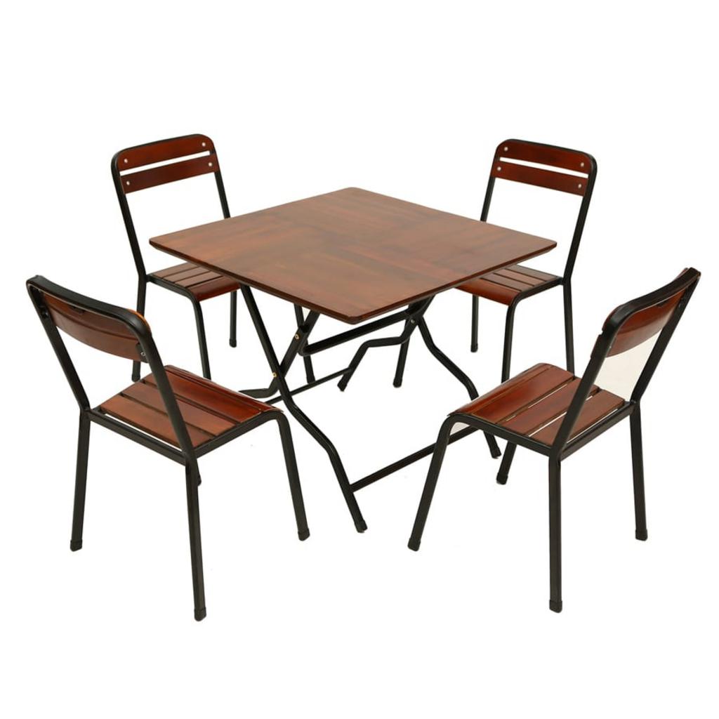 Bộ bàn ghế Fansipan quán ăn mini 02 - Sự lựa chọn hoàn hảo cho không gian quán ăn nhỏ.