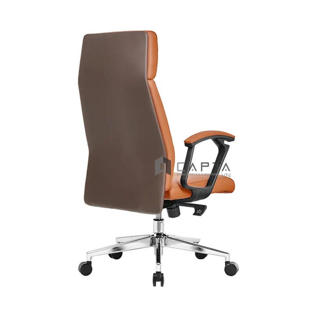 Chất liệu bọc vải và simili cao cấp với đường may tinh xảo trên Ghế văn phòng DP441.