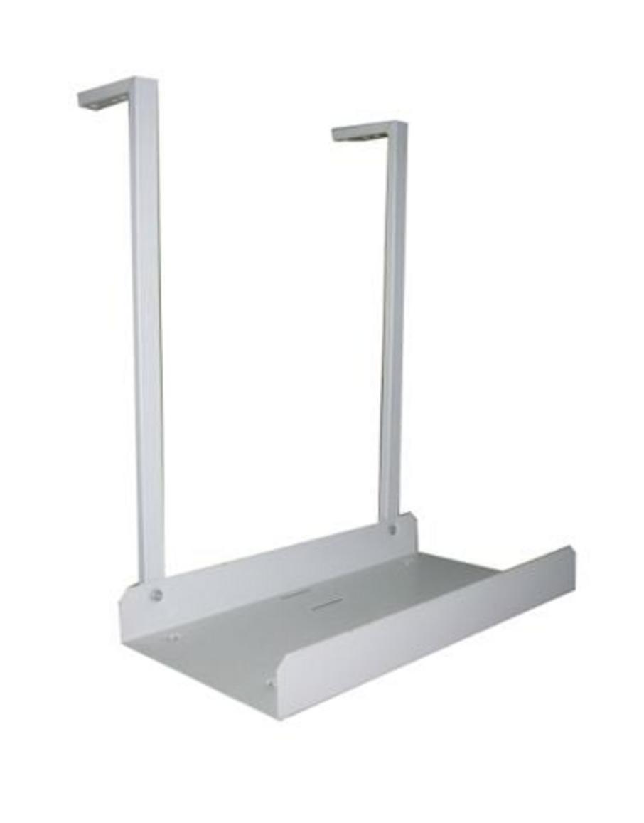 Hình ảnh bánh xe của Giá GCPU2 với cơ chế chốt hãm, thể hiện sự linh hoạt và an toàn khi sử dụng.