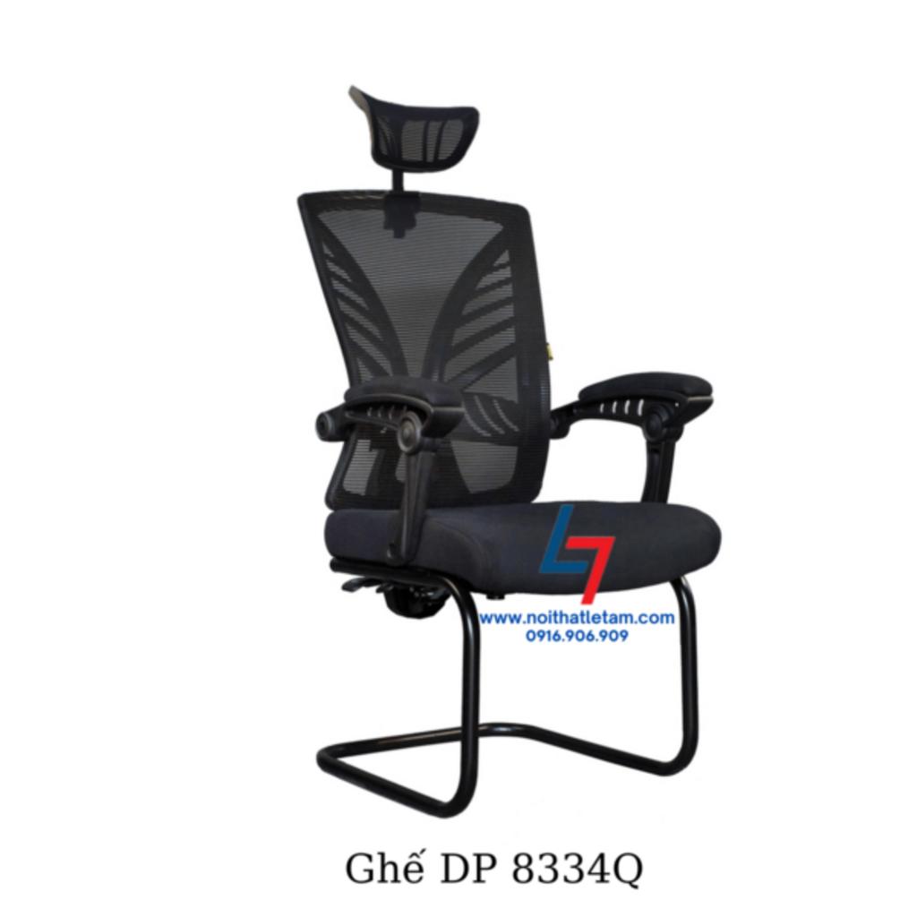 Chân ghế quỳ thép sơn tĩnh điện chắc chắn và hiện đại của Ghế văn phòng DP 8353Q.