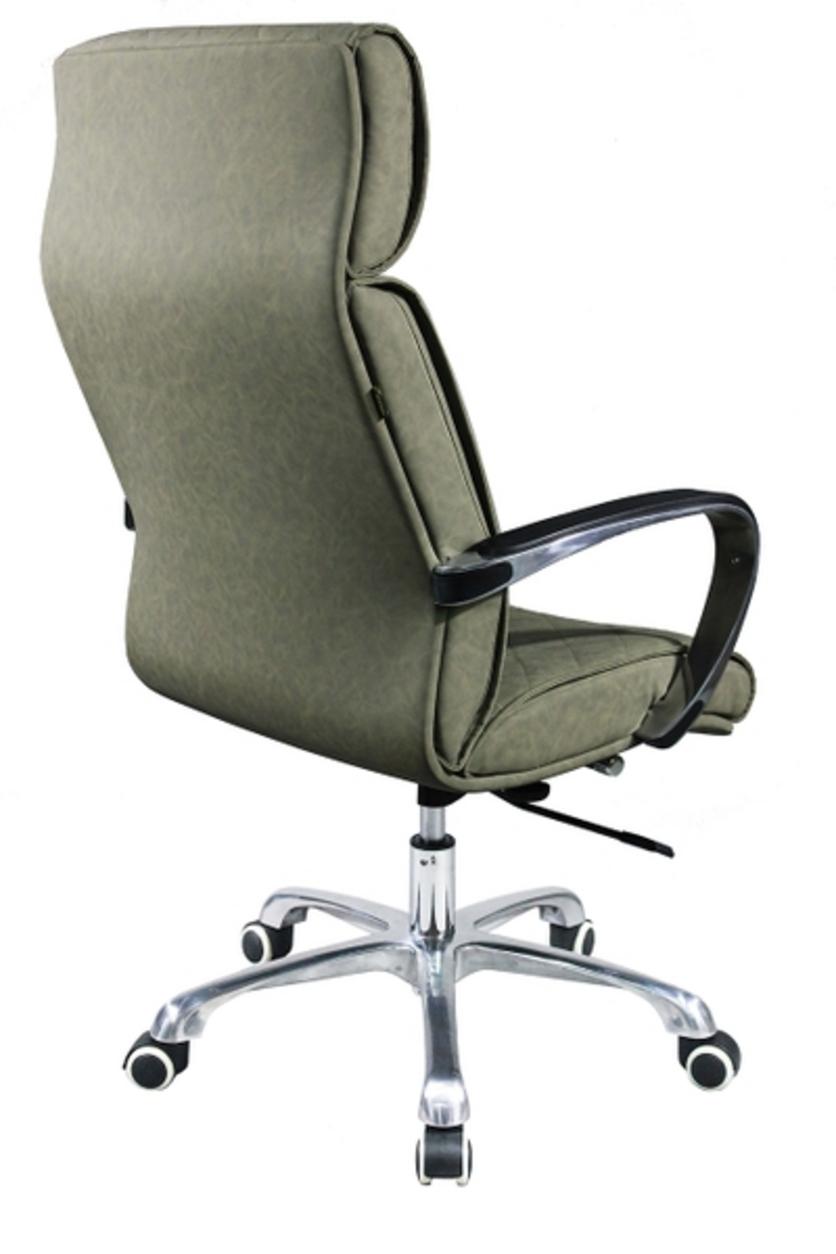 Chân ghế xoay 5 cánh nhôm đúc nhập khẩu kết hợp bánh xe PU linh hoạt.