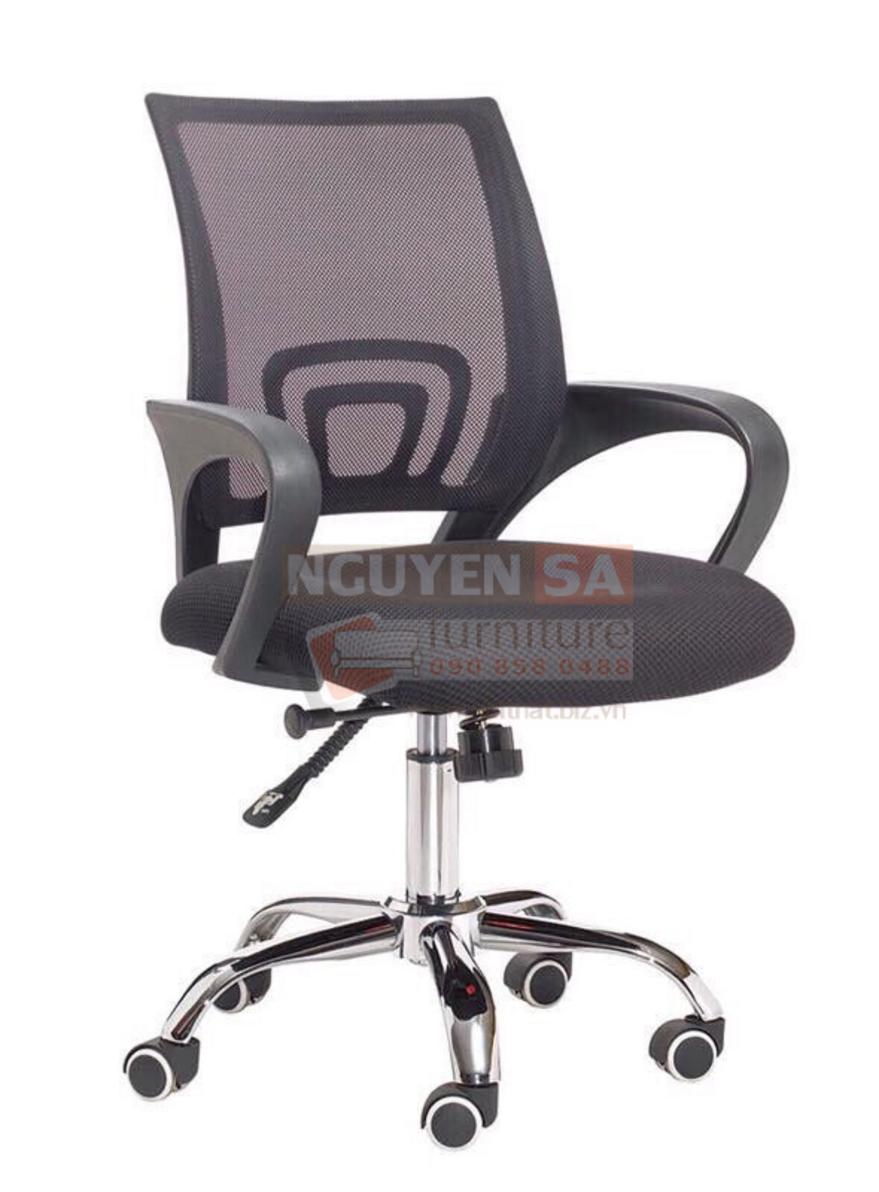 Chân ghế xoay 5 cạnh nhựa chính phẩm cao cấp mang lại sự vững chắc và linh hoạt cho Ghế văn phòng DP 504TN.