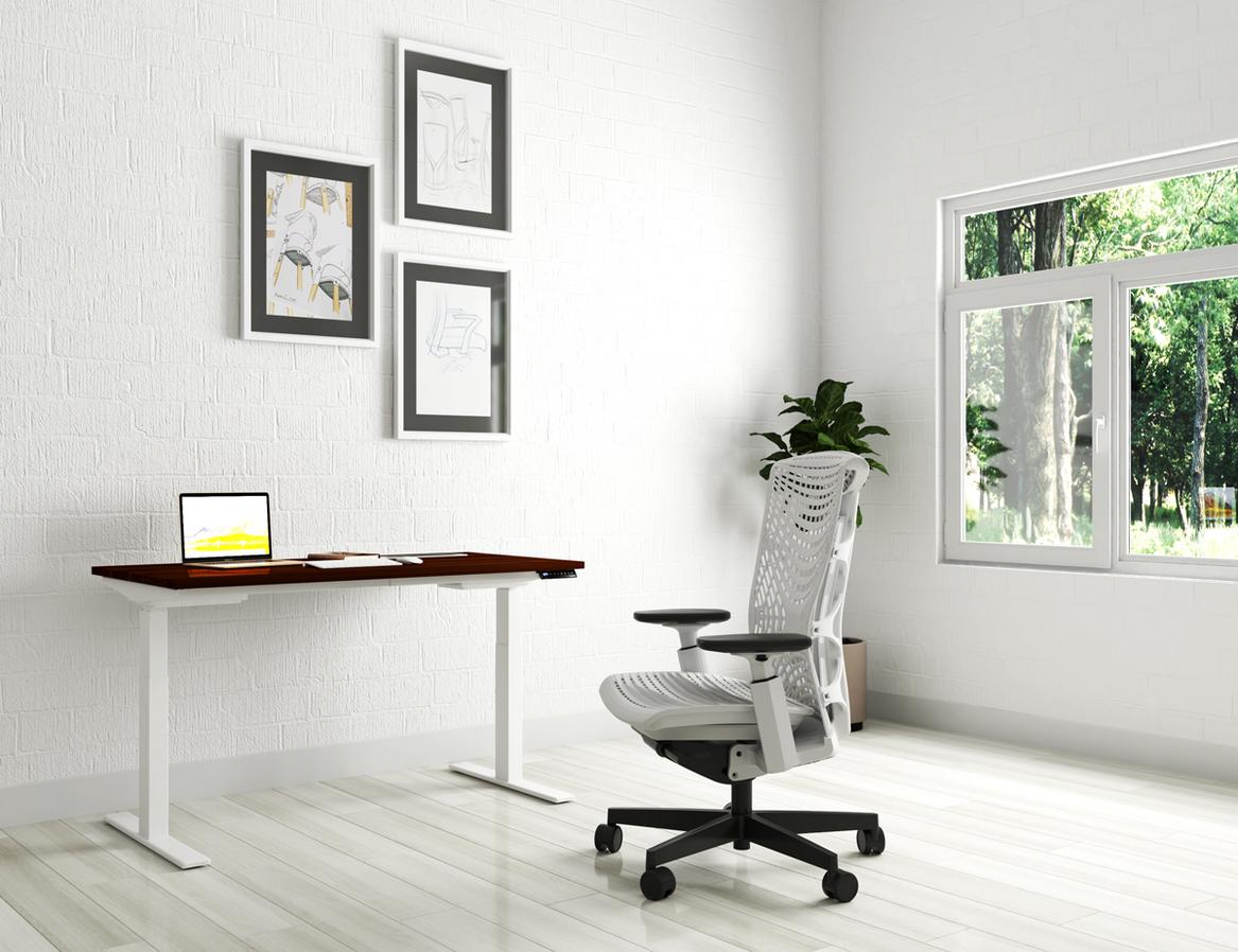 Khung thép sơn tĩnh điện — chịu lực tốt, bề mặt bền màu.