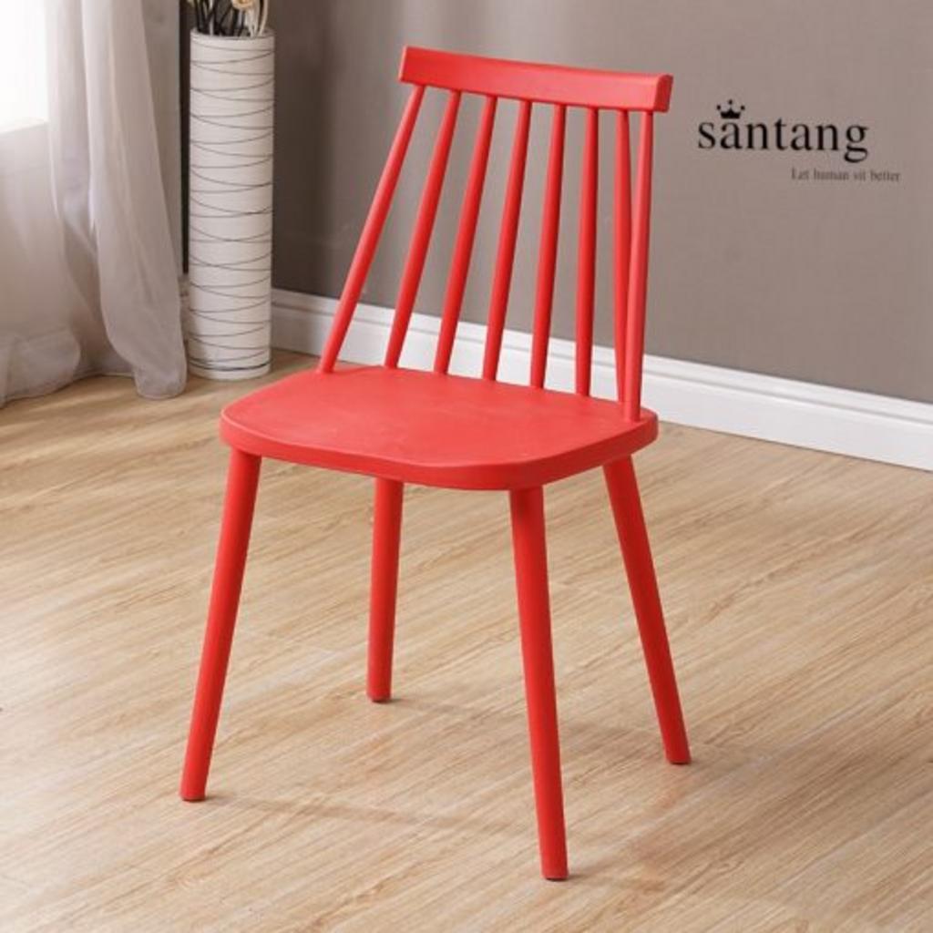 Chân thép giả gỗ vừa đẹp mắt vừa bền chắc cho Ghế 3044A.