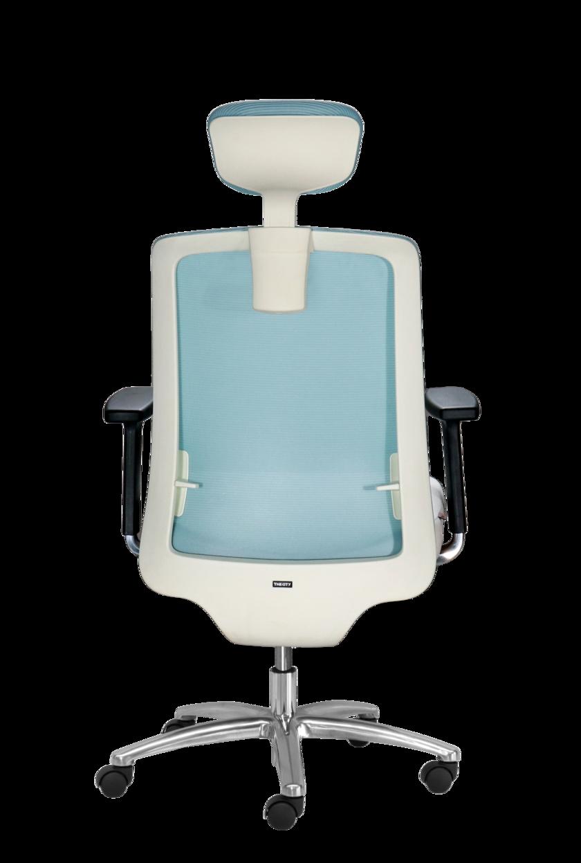 Chân xoay chịu lực + bánh xe nylon cho di chuyển mượt.