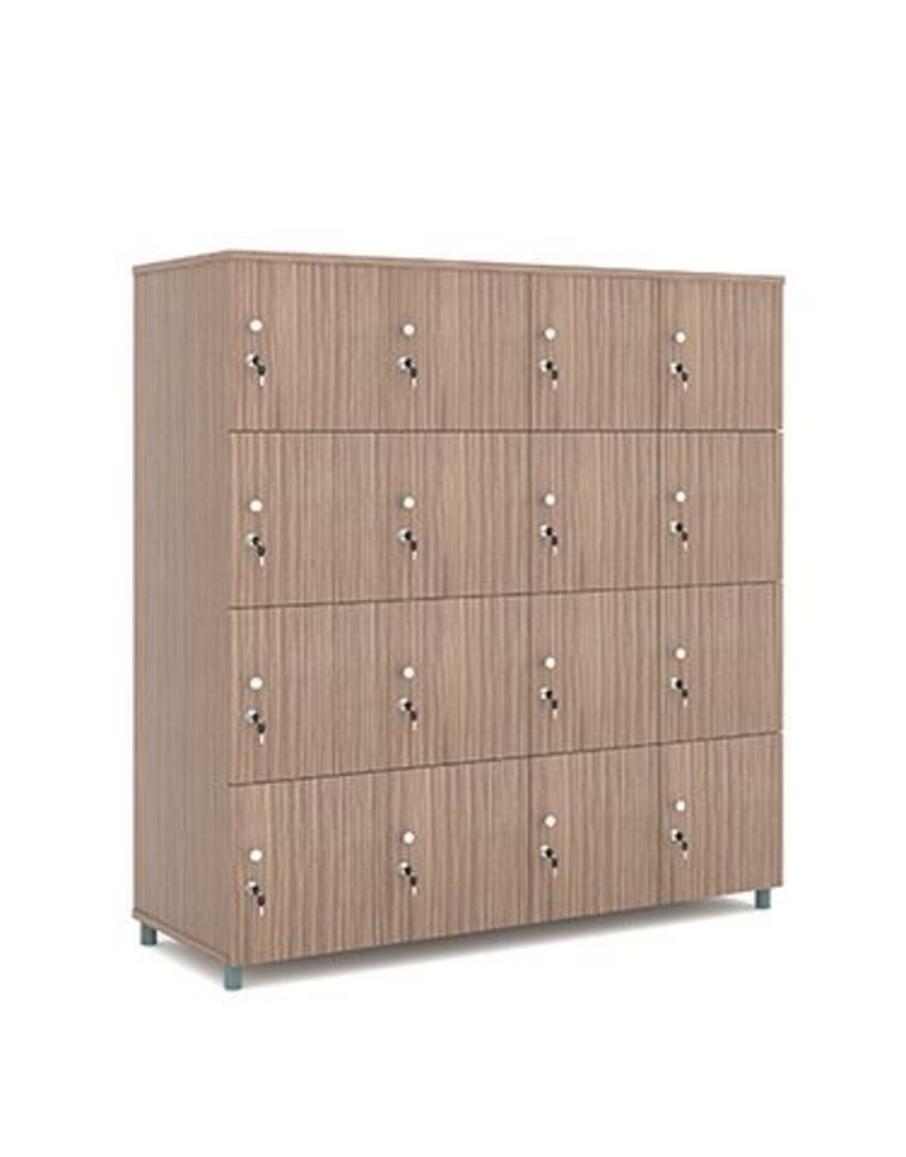 Chất liệu gỗ Melamine bền bỉ và thẩm mỹ cao của Tủ giầy TJ-16K.