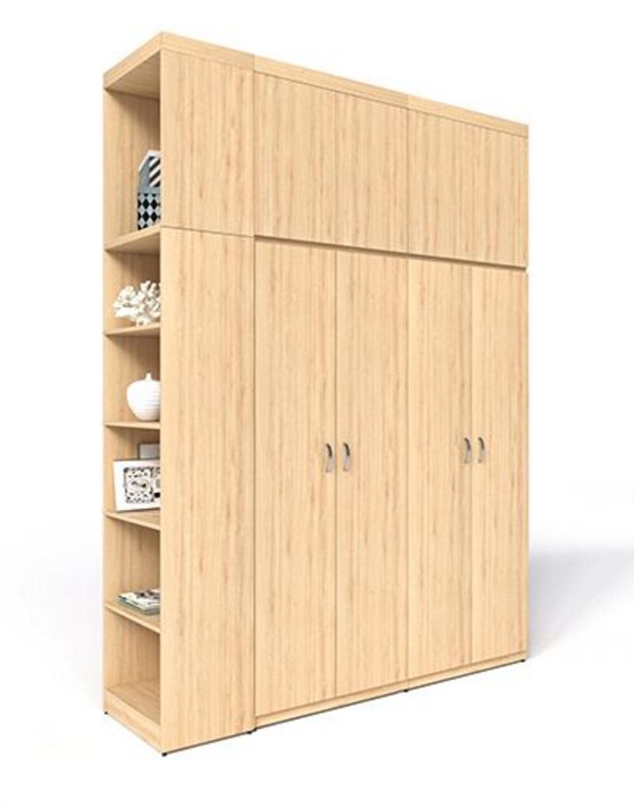 Chất liệu gỗ cao cấp với lớp phủ Melamine bền đẹp và dễ vệ sinh.