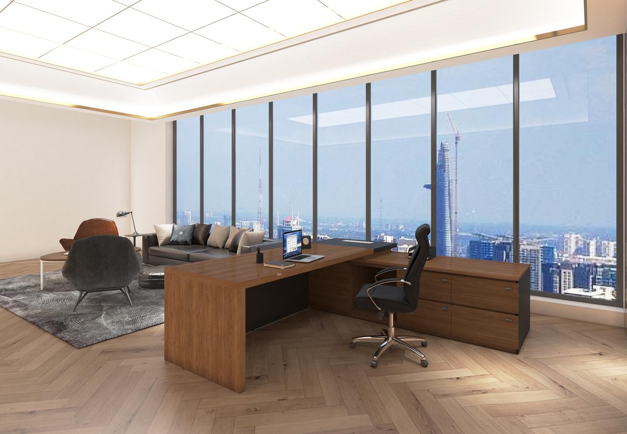 Bề mặt Melamine/Veneer: sang trọng, chống trầy và dễ lau chùi.