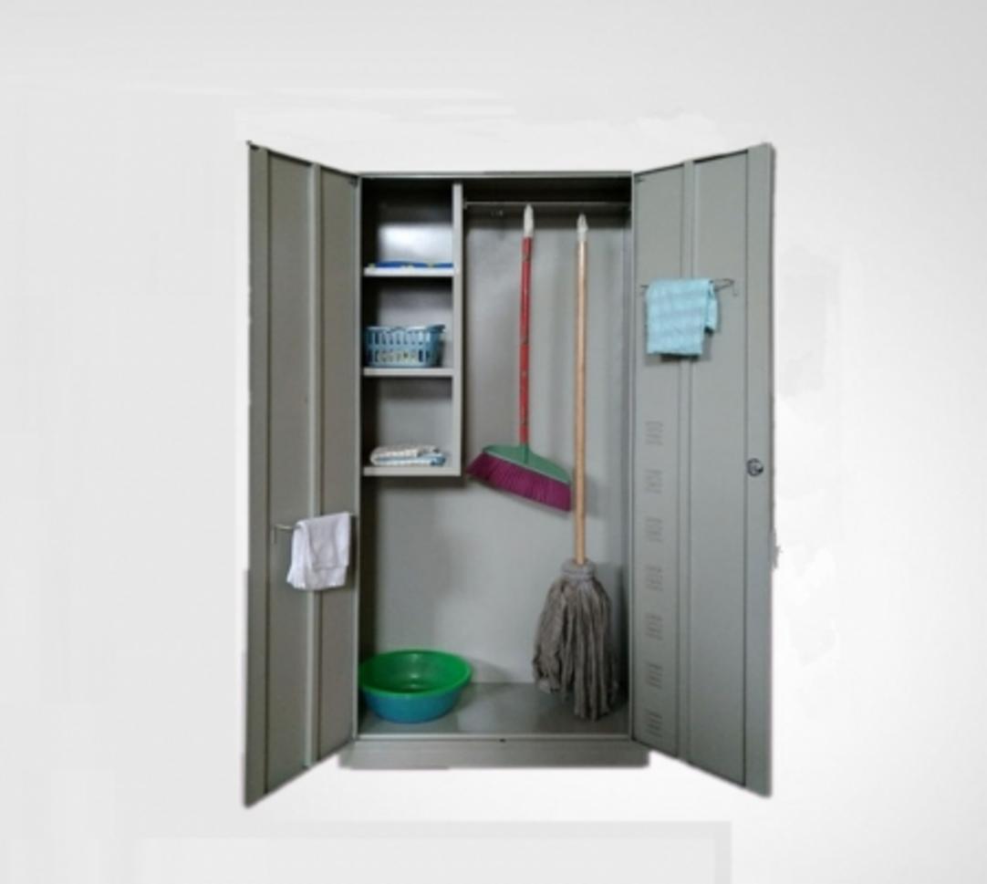 Sắt/thép dày 0.5–0.7 mm đảm bảo tủ chịu lực và bền lâu.