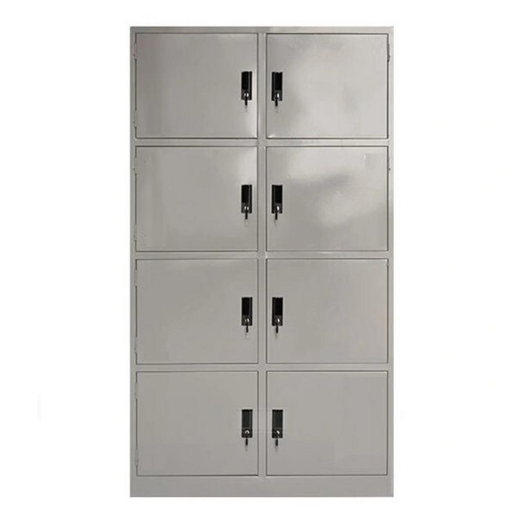 Tole sắt 0.5–0.7 mm với lớp sơn tĩnh điện — chống gỉ và dễ lau chùi.