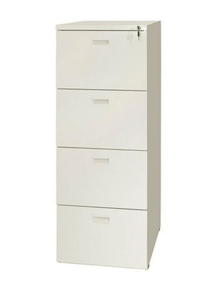 Chất liệu thép tấm dày 6-7 zem giúp tủ file TK-4N-B bền vững theo thời gian.